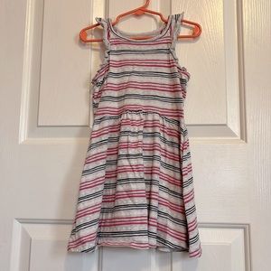 Toddler Girl Sleeveless Ruffle Dress